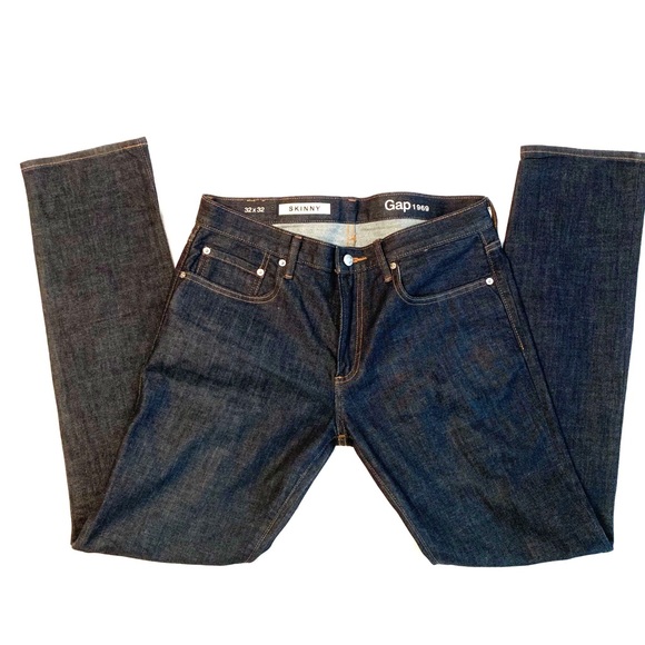 GAP 1969 32 x 32 SKINNY JEANS W/ GAPFLEX - Picture 2 of 5